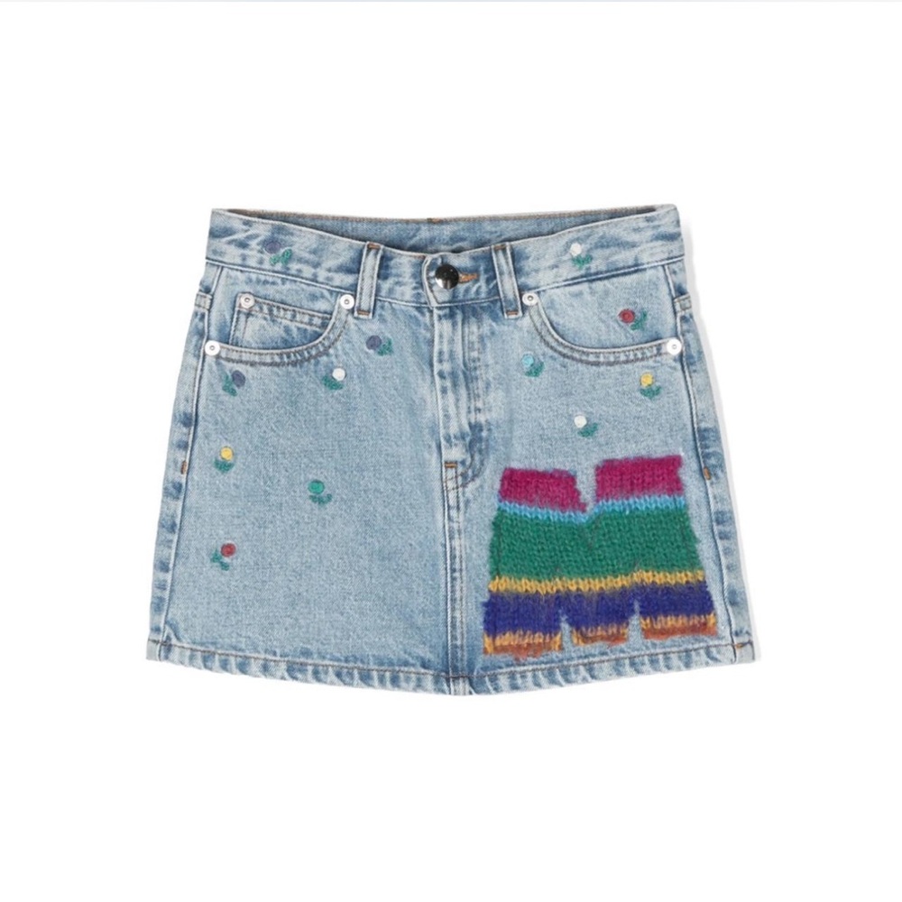Marni Kids Denim Skirt